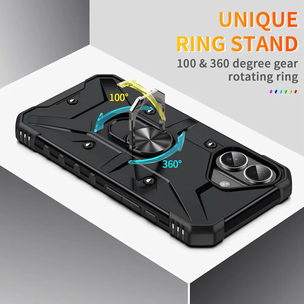 Magnetic Ring Stand Case for iPhone 16 16 Plus 16 pro 16 pro max (5)